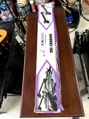 SKI CARRIER for car - brand new, ERKUL for Skis or Snowboard - opened but unused