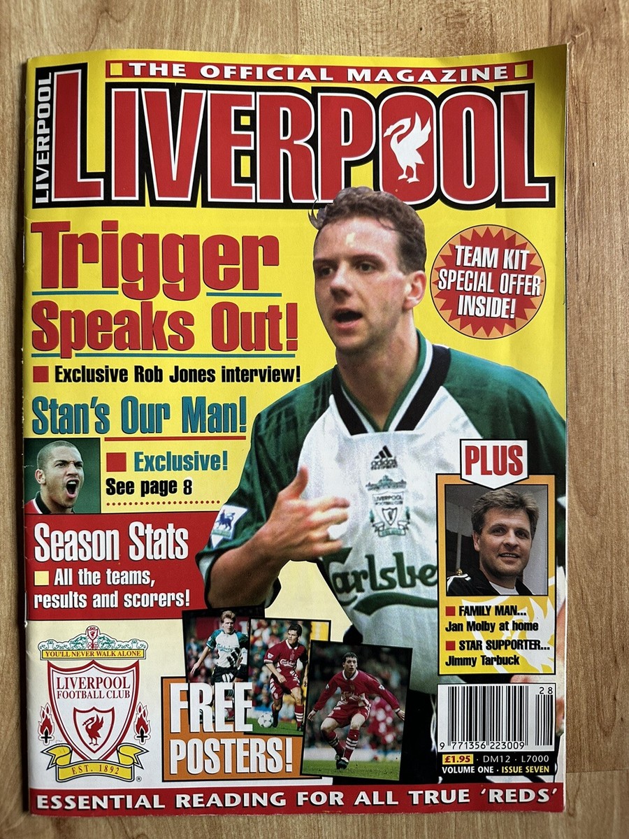 The Official Liverpool Magazine x 5 Vol One Issues 2,3,5,6,7 The Official Liverpool Magazine x 5 Vol One Issues 2,3,5,6,7