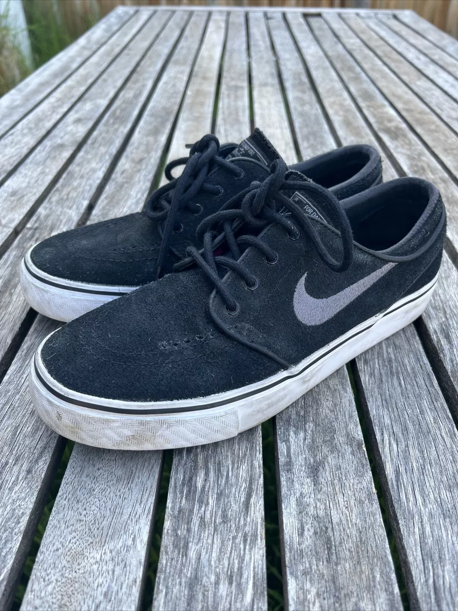 Nike SB Zoom Stefan Janoski Skate Shoe Black USA 4.5 4 Boys Youth | eBay