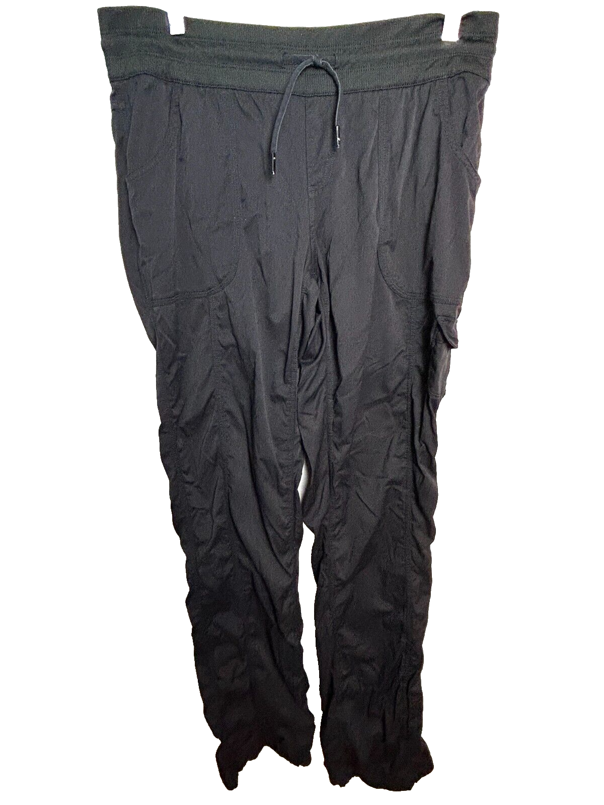 The North Face Women's Large Black Straight Leg Pants with Elastic Waist