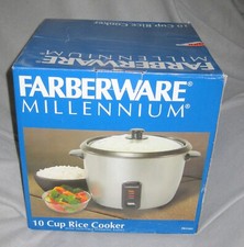 FARBERWARE MILLENIUM #FRA10ST 10 RICE COOKER - NEW IN BOX