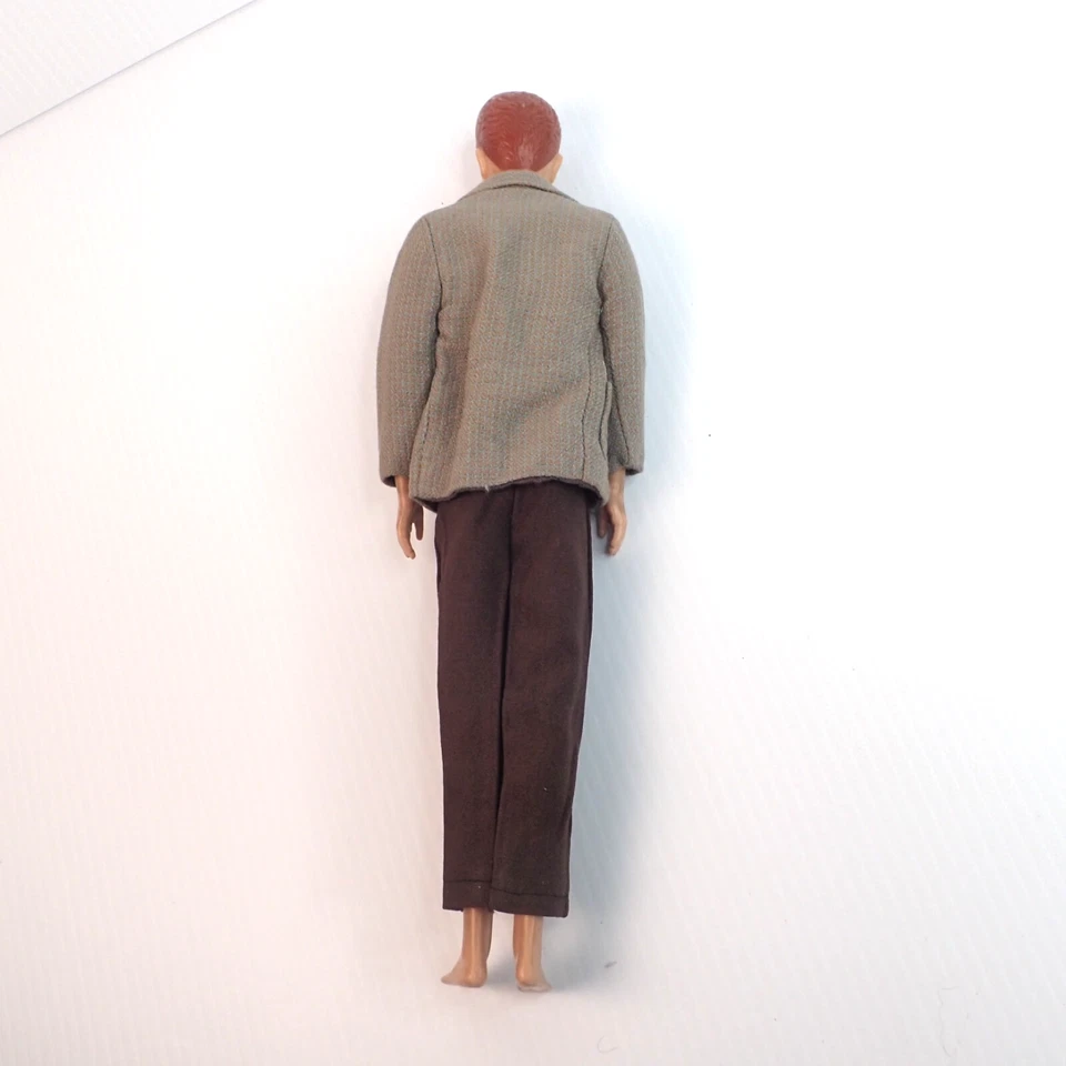 Muñeca ALLAN de pelo rojo vintage (Ken's Buddy) con atuendo MATTEL Copyright 1960 Foto 2 de 4