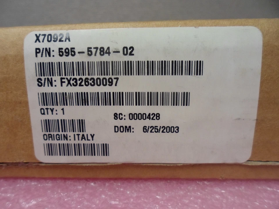 Sun Microsystems X7092A SDRAM DIMM 512MB PC133 kit NEW MFR PACKAGING - Image 2 of 3