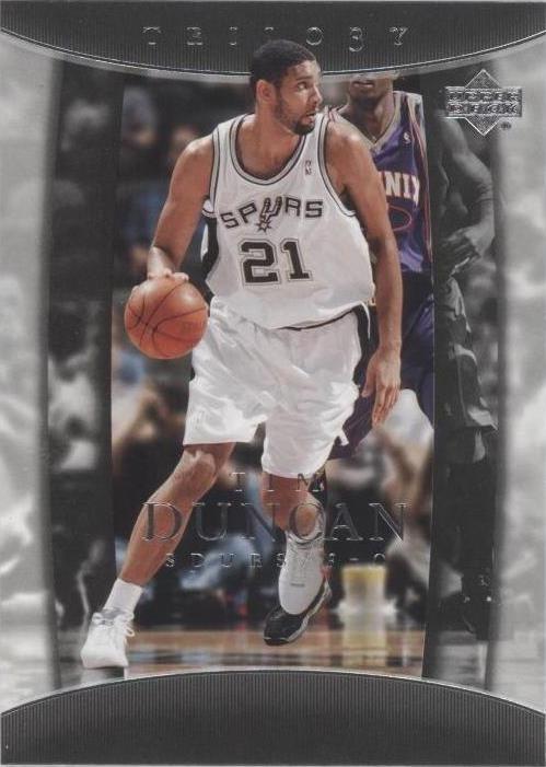2004-05 Upper Deck Trilogy - Tim Duncan #87 - 1 of 2