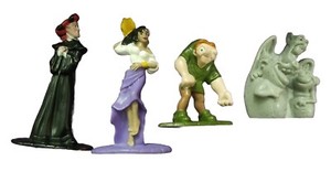 General Mills 1996 Disney's Hunchback of Notre Dame Figurine Set of 4