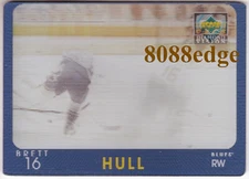 1997-98 UPPER DECK DIAMOND VISION: BRETT HULL #25 ST. LOUIS BLUES ALL-TIME GREAT