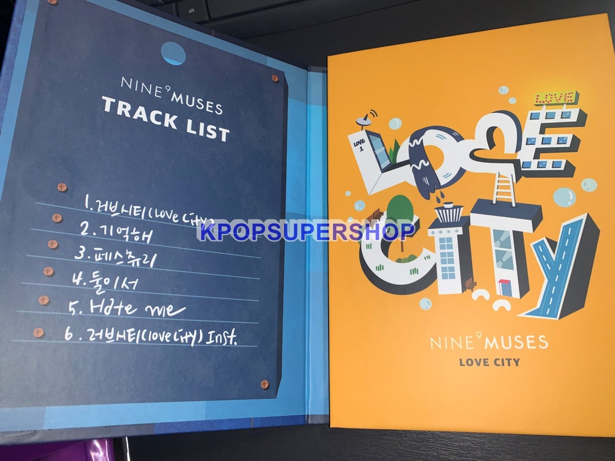 Nine Muses Mini Album Diary Part 3 Love City CD Hyemi