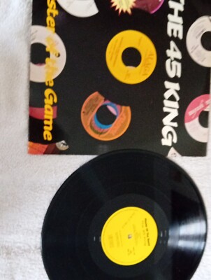 THE 45 KING - MASTER OF THE GAME 1989 Vinyl LP DRXLP 702 *play tested*