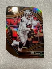 JOSH JACOBS 2021 Select FIELD LEVEL PRIZM COPPER DIE-CUT  #333 RAIDERS #d /355