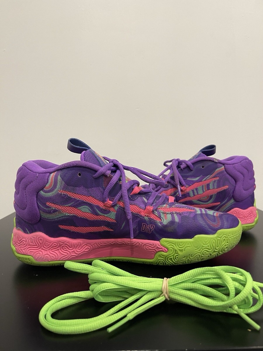 Men's Puma x Lamelo Ball MB.03 Toxic Basketball Shoes 378916