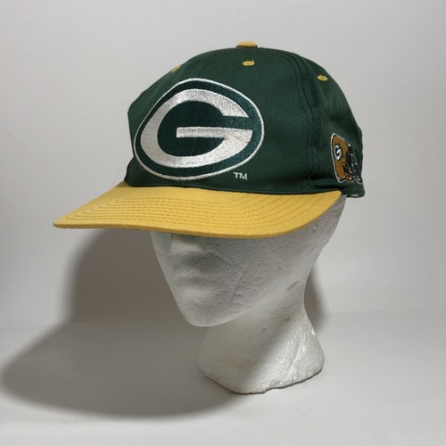 Green Bay Packers Snapback Baseball Cap Hat Team NFL Wisconsin Football Team EUC - Picture 2 of 10