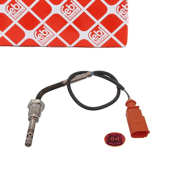 febi Abgastemperatursensor FüR VW Touareg 7P Audi A4 B8 A5 8T A6 C6 2.7/3.0 TDI-image