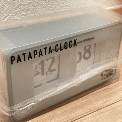 【希少】SNOOPYTOWN10th Anniversaryミラー Peanuts Snoopy Flip Clock Patapata Clock Snoopy Museum Tokyo