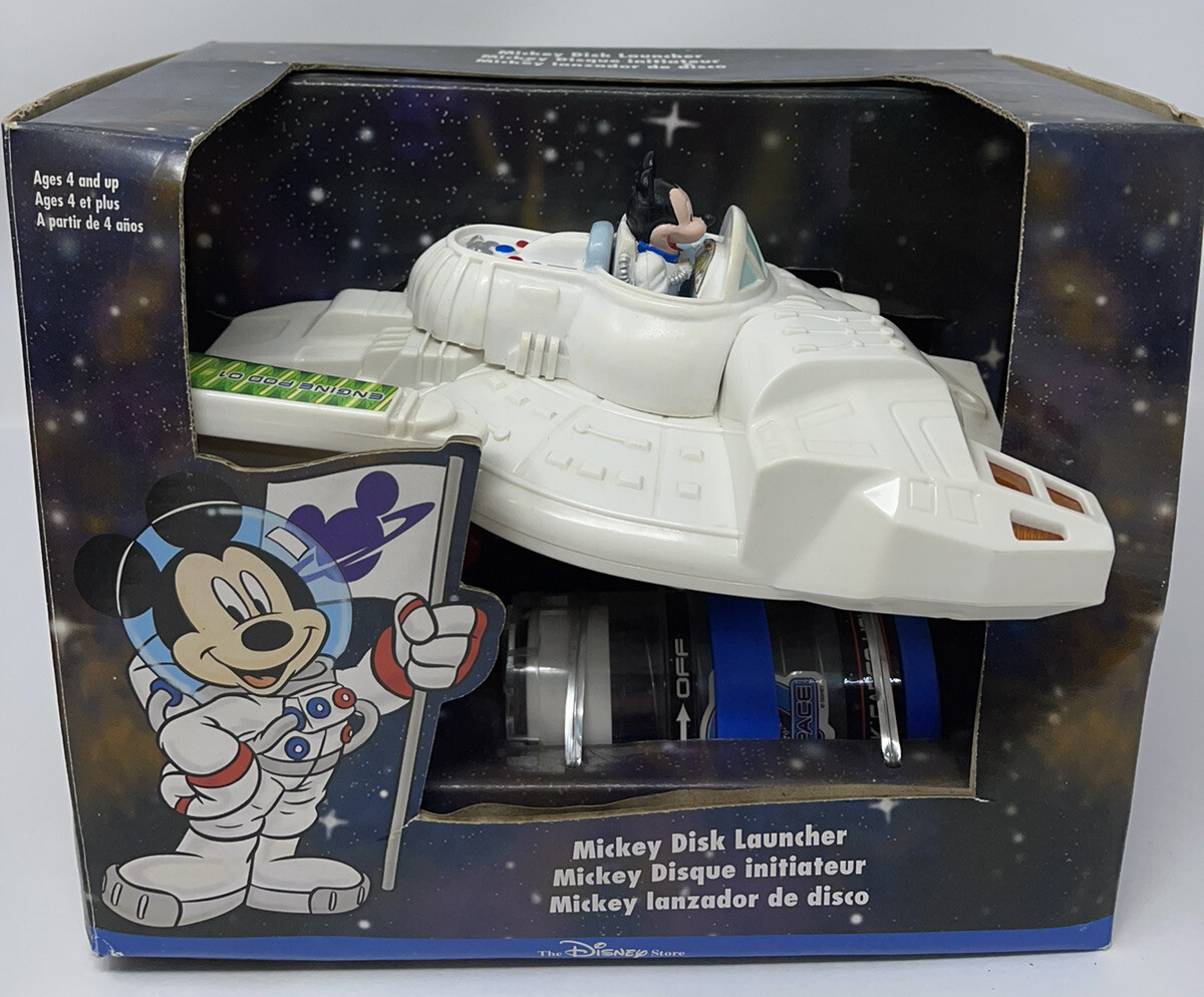 NEW Vintage Mickey In Space Orbital Disk Launcher - DISNEY