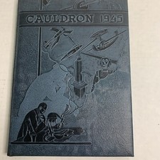 1945 Middletown High School Yearbook, Cauldron, Middletown, Connecticut Robots