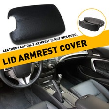 1 Console Lid Armrest Leather Black For 2008-2012 Honda Accord Car Replace Parts