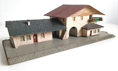 Faller - Bahnhof Bergheim Holzbau- B-108 - H0 - Gebäude Häuser Haus ----  B 425