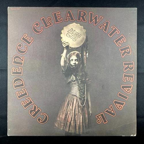 Creedence Clearwater Revival Mardi Gras album 12" vinyl record LP 33 RPM, EX