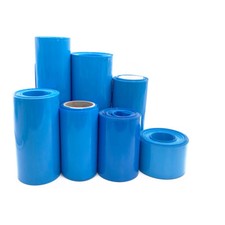 PVC Heat Shrink Tube Tubing Wrap RC Battery Pack Sleeving Blue 103mm-500mm Wide