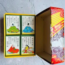 Ogura Hyakunin Isshu Japanese Poem Hiougi Tamura Shogundo Kyoto Card Game