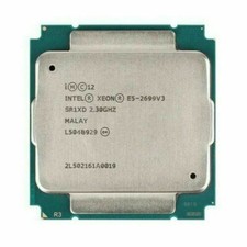 Intel Xeon E5-2699V3 CPU 18-Core 36-T 45M 2.3GHz SR1XD 145W LGA2011-3 Processor