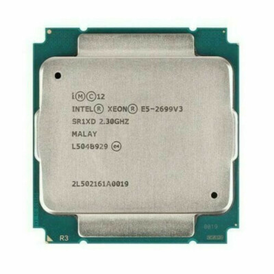 E5-2699v3 2枚 Intel Xeon E5-2699 V3 Computer Processors for sale | eBay