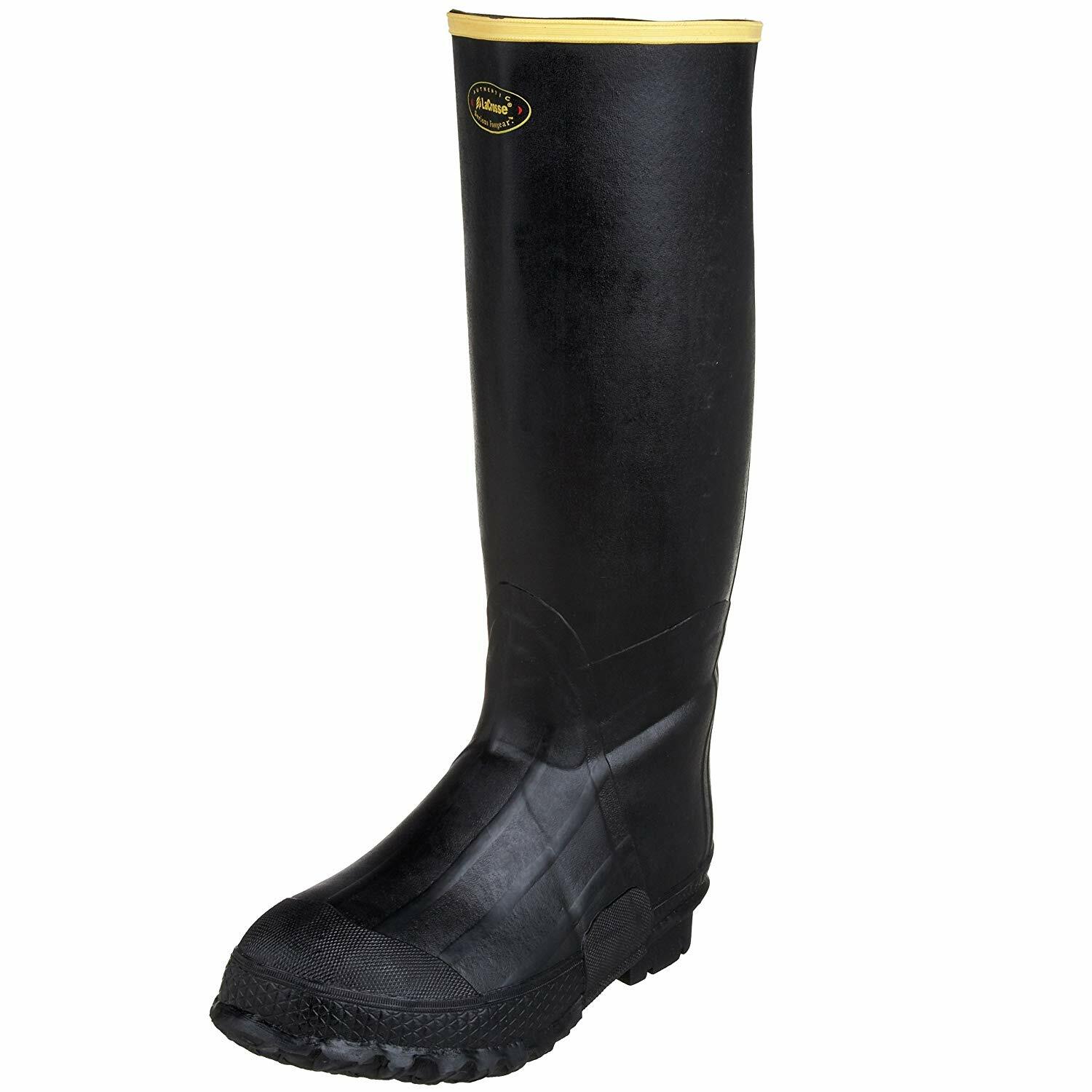 LaCrosse para hombre 16 ZXT aislado Rodilla Bota, Negro, LaCrosse para hombre 16 ZXT aislado Rodilla Bota, Negro,
