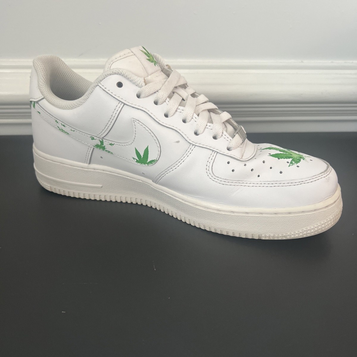 Nike Sneaker Custom Weed Air Force Men's Nike Air Force Custom