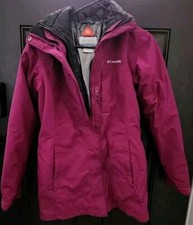 Columbia Sportswear Co Women's Interchange Omniheat 3-in-1 Berry Jacket Size Xs