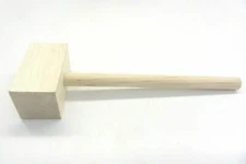 Seafood Lobster Crab Mallets Natural Wooden Hammer Made in USA