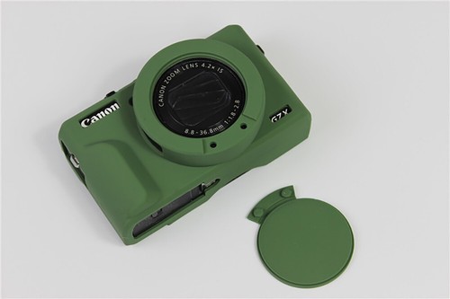Soft Silicone Case Protective Cover Skin For PowerShot G7 X Mark III G7X3 - Picture 21 of 52