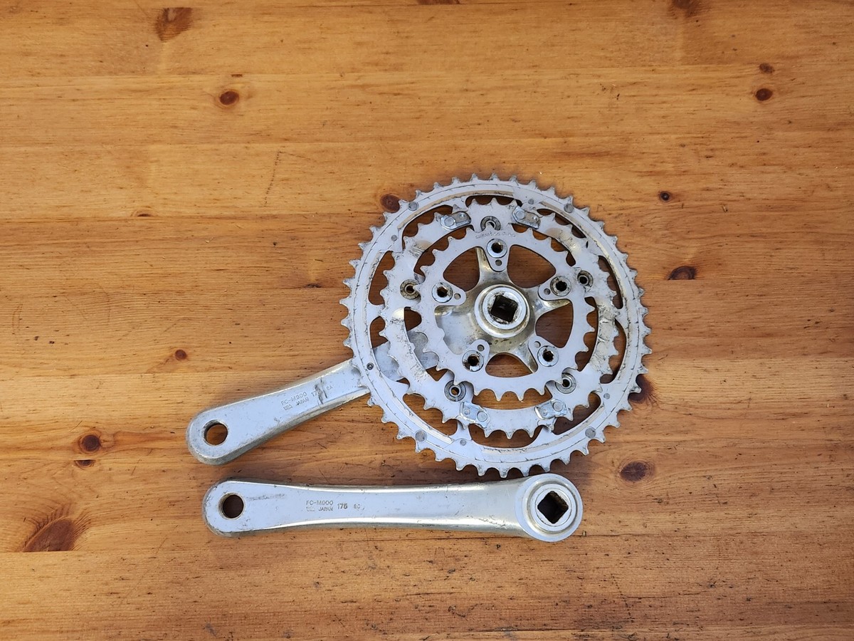 Shimano XTR m900 Crankset 175mm 46/36/26 | eBay