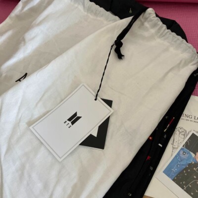 BTS ARTIST-MADE COLLECTION By Jin Bad Day Pajama Set Size M BLACK