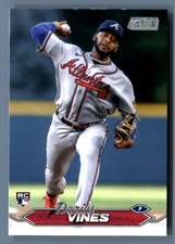 2024 Topps Stadium Club DARIUS VINES RC BASE #95 Atlanta Braves