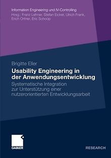 Usability Engineering in die Anwendungssystementwicklung... | Buch | Zustand gut