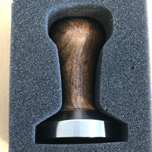 Motta 58mm Brown Wood Tamper - Gaggia Classic, Rancilio Silva, E61 Group - Italy - Picture 2 of 6