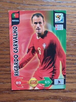 Panini FIFA South Africa 2010 Sammelkarten - Ricardo Carvalho / Portugal