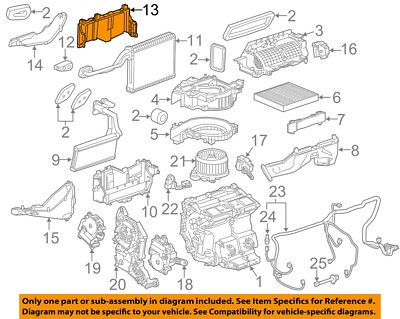 GM OEM-A/C AC Evaporator Core Case 22799387 | eBay
