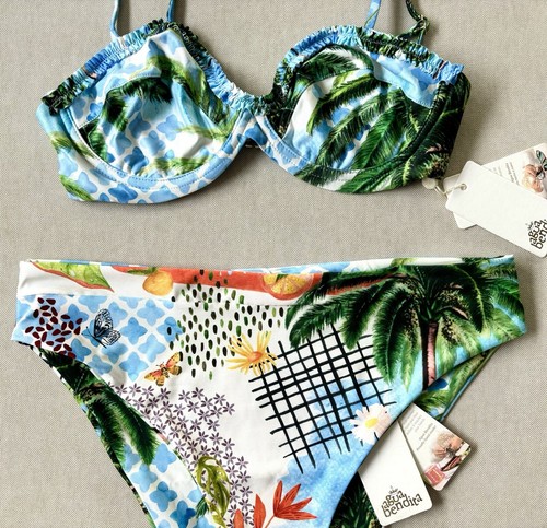 Agua Bendita Goa Irene Underwired Swim Top (M) & Penelope Bottom (XL) - Picture 18 of 24