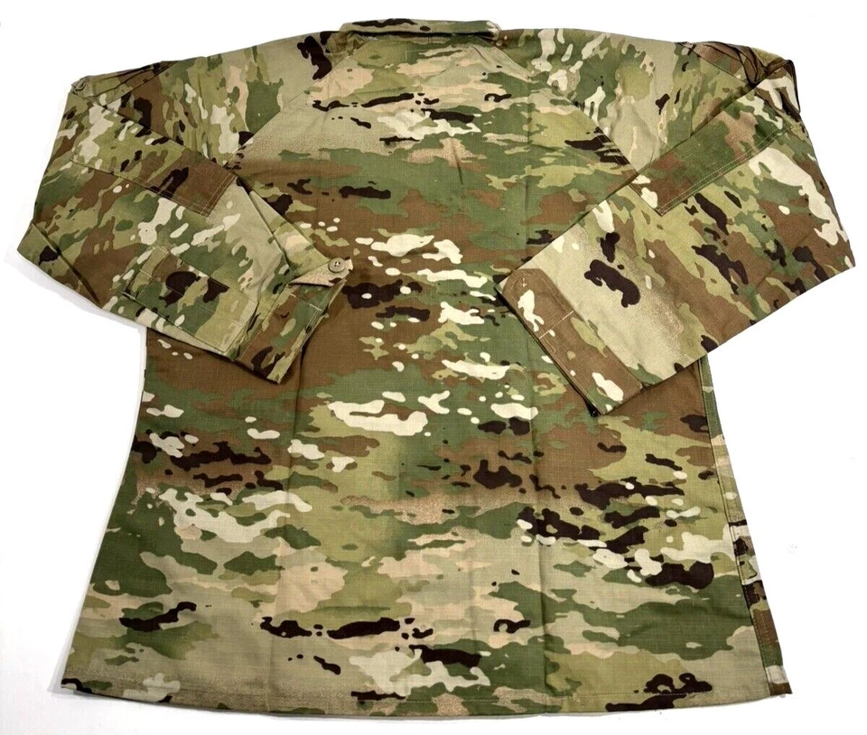 NWOT XS SHORT TRU-SPEC HOT WEATHER SCORPION OCP CAMO COMBAT SHIRT 1833 L/S SHIRT - Image 2 of 2