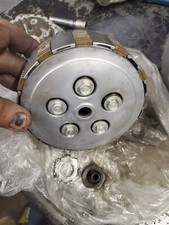 HONDA CR125R 1989-1999 CLUTCH HUB, BASKET ASSEMBLY Press PLATE, All DISKS, Parts
