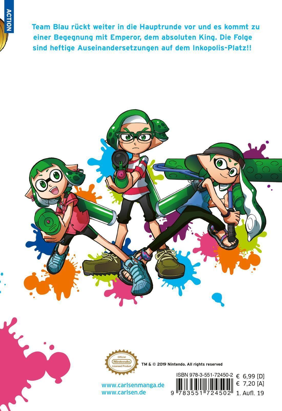 Thumbnail - Splatoon 4 | Sankichi Hinodeya | Taschenbuch | Splatoon |