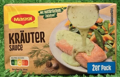 (2,98 /L)  Maggi Kräuter Sauce Kräutersauce Doppelpackung für Fisch Gemüse Reis