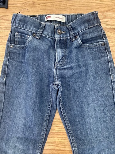 Lot of 3 Kids Blue Jeans Sizes 7, 8, and 10 Very Good Condition - Picture 3 of 8