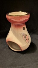 Vintage 1950s Crown Devon Ceramic Oil Burner Scented Wax Tea light Candle