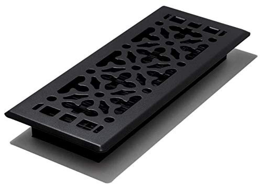 (TG. 4x12) Decor Grates AGH412-BLK Registro Pavimento, Nero, 4x12 - NUOVO 