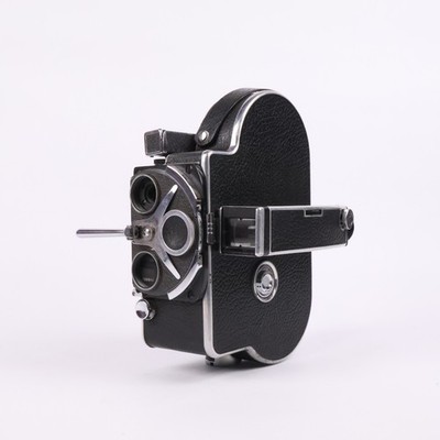 Bolex 16mm Supreme Non-Reflex Movie Camera Spring Motor Works READ