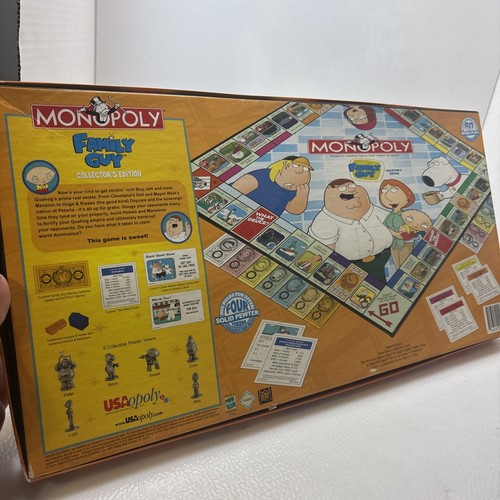 Family Guy Monopoly Collectors Edition Brettspiel 2006 Parker Bros vollständig - Bild 13 von 13
