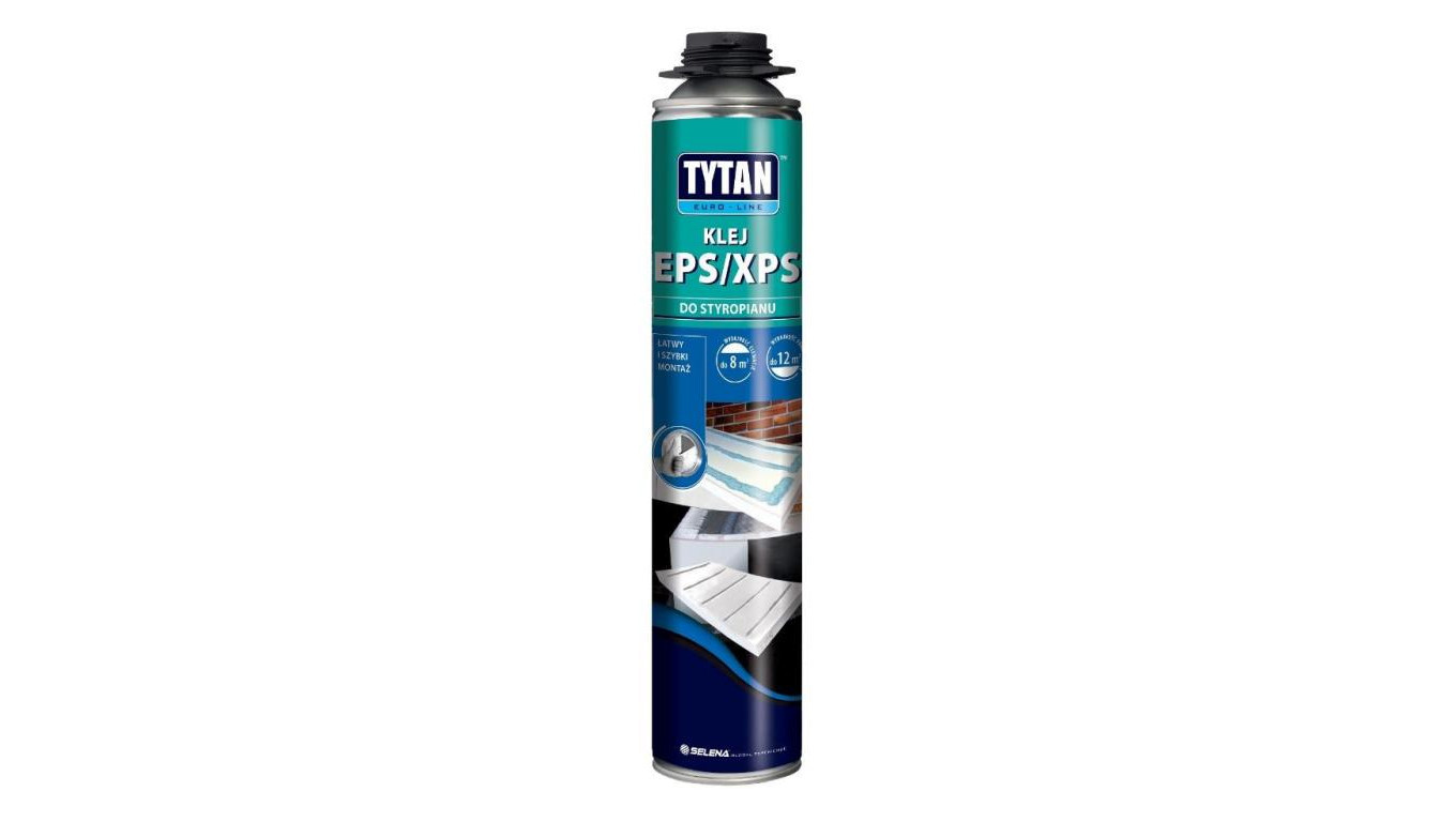 КЛЕЙ ДЛЯ ПЕНОПОЛИСТИРОЛА TYTAN EURO-LINE EPS/XPS 750 МЛ