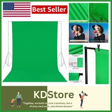 5x7ft Green Screen Backdrop Photo Background for Video  Photoshoots Seamless...